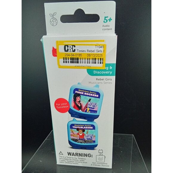 Tonies Rebel Girls Musicians Series Audio Tonie Set Punk Rockers & Trailblazers - Picture 1 of 3